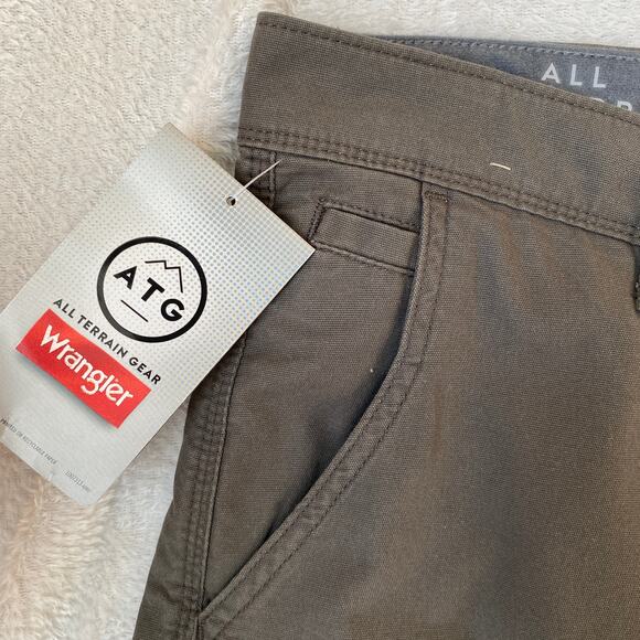 Wrangler ATG All Terrain Gear Utility Pants Men 36X34 Gray Comfort Waistband NWT - Picture 3 of 9